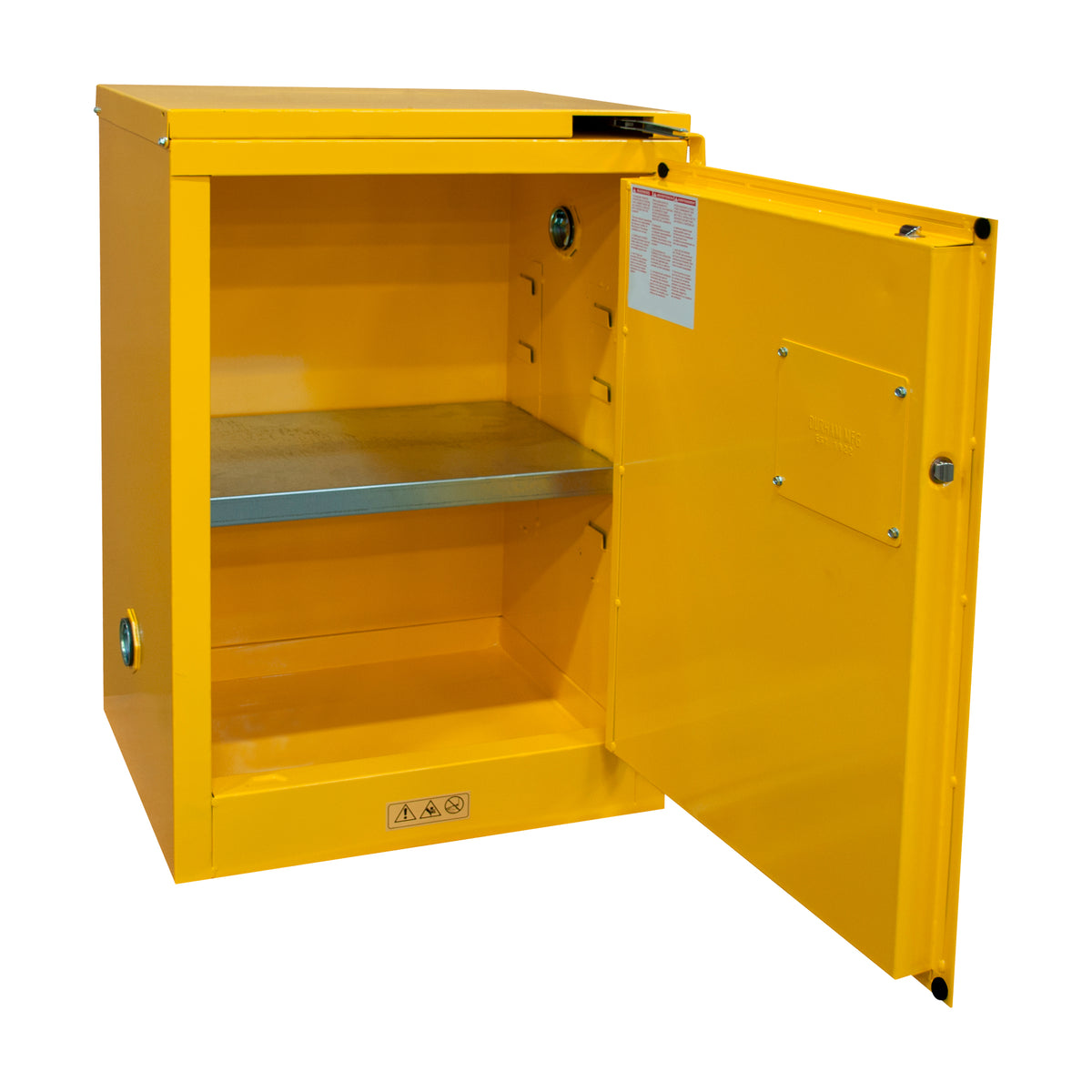 Flammable Storage, 12 Gallon, Self Close