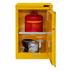 Flammable Storage, 12 Gallon, Self Close