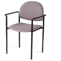 Series 201 Wall Saver Stacking Patient/Guest Seating with Straight Arms