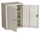 Heavy Duty Narcotics Cabinet Deep (15 x 11 x 8) Double Door Double Lock - 2702