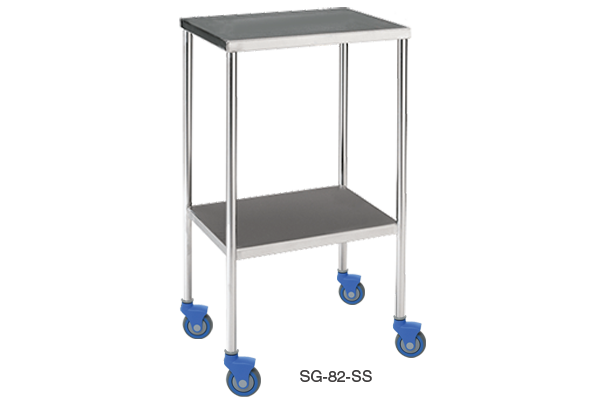 Mid-Size Tables with a Shelf