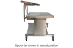 Space Station Adjustable Illuminated Two Tier Back Table