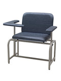 Series 620 Upholstered Bariatric Blood Drawing/Phlebotomy Chair with Padded Arm Rest