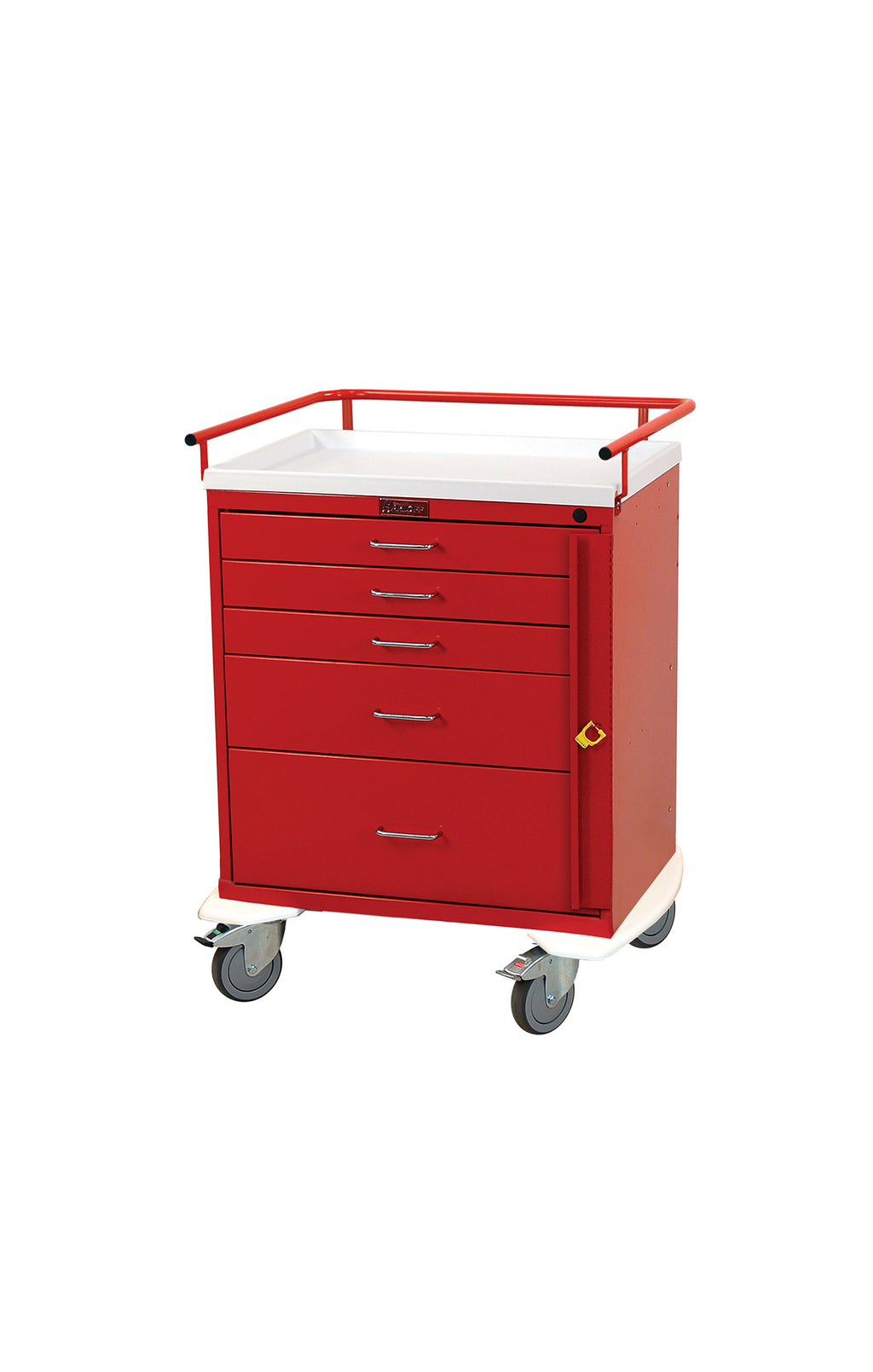 Classic Line, Five Drawer, Emergency Cart, Standard Package