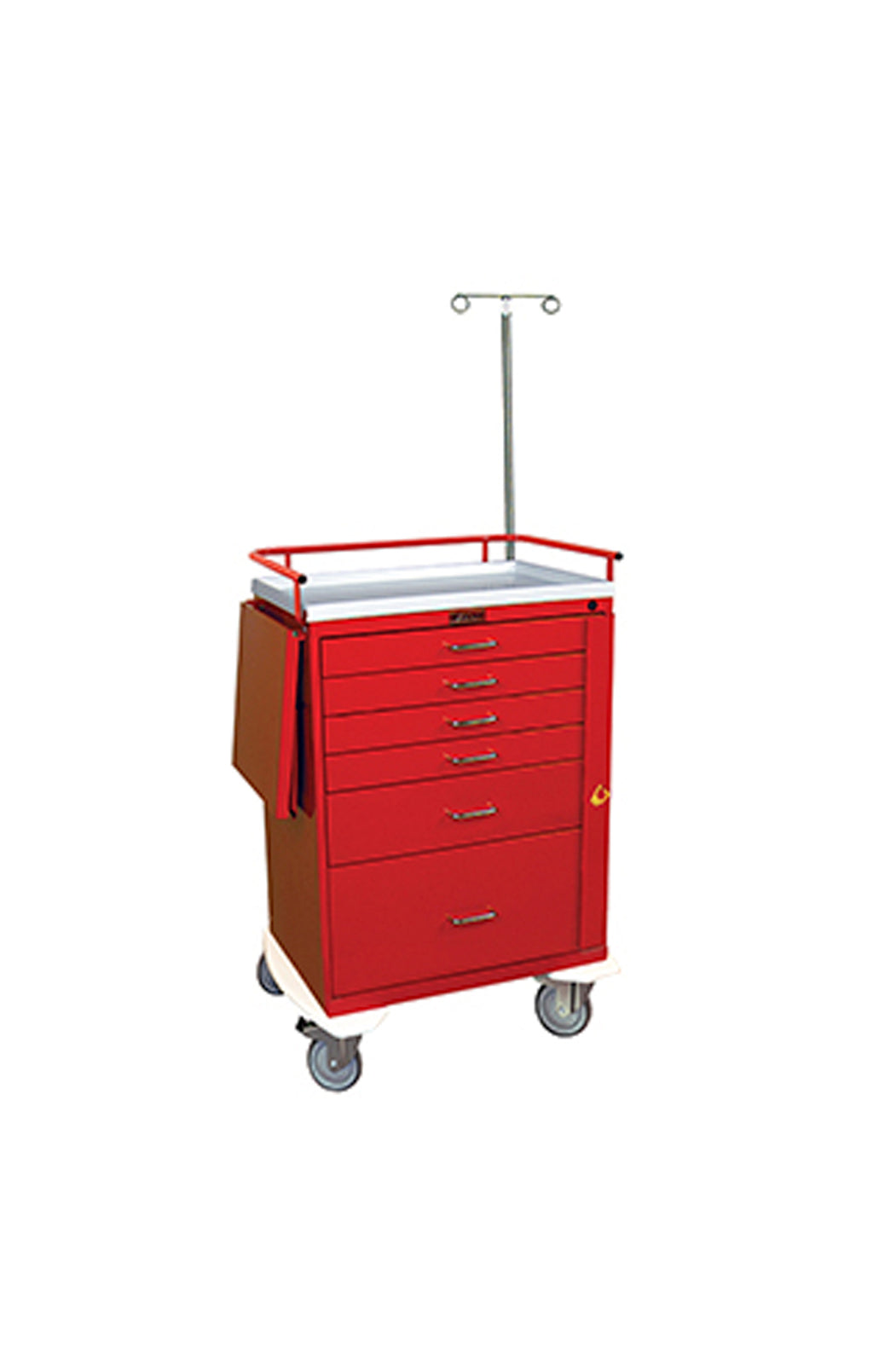 Classic Line Six Drawer Emergency Cart Specialty Accessory Package
