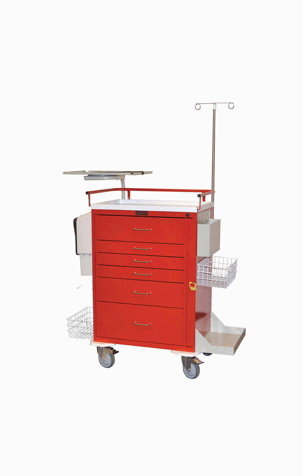 Classic Line, Six Drawer, Emergency Cart, Super Stat Accessory Package
