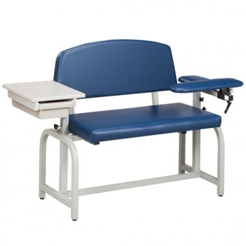 Lab X Series, Extra-Wide, Blood Chair with Padded Flip Arm and Drawer MODEL #: 66002