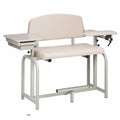 Lab X Series, Extra-Wide /Extra-Tall, Blood Chair/ Padded Flip Arm & Drawer MODEL #: 66092