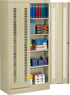 STANDARD STORAGE CABINET WITH PERFORATED DOORS (ASSEMBLED) - 7218-PD