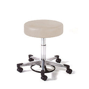 Series 982 Physician Seating With 360 Degree Foot Release and Flat Aluminum Base with Toe Caps