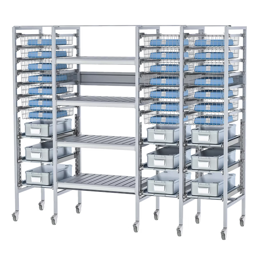 Hygieia Aluminum Racking System