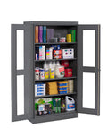 STANDARD COMBINATION CABINET WITH C-THRU DOORS (ASSEMBLED) - CVD7224