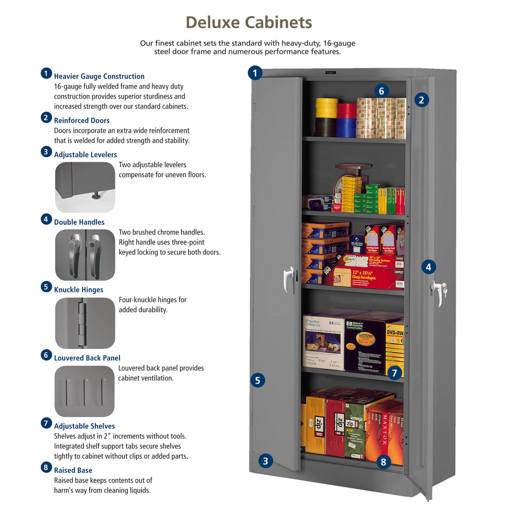 DELUXE COMBINATION CABINET (UNASSEMBLED) - 2472