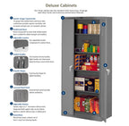DELUXE COMBINATION CABINET (UNASSEMBLED) - 2472