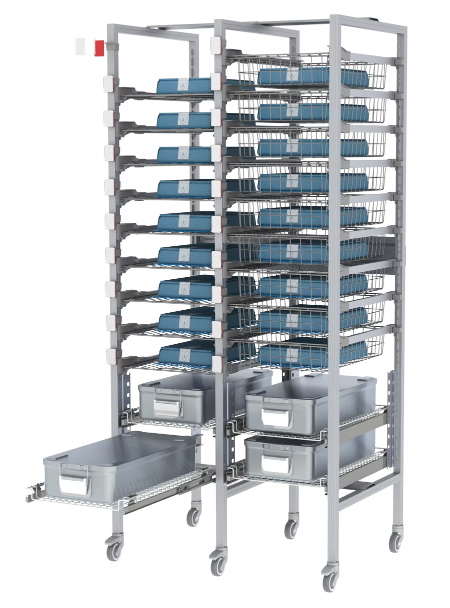 Hygieia Aluminum Racking System