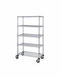 Mobile Wire Stem Caster Cart - M1836C46-5 - 18” x 36” x 69”