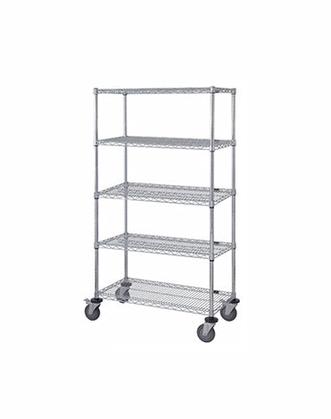 Mobile Wire Stem Caster Cart - M1836C46-5 - 18” x 36” x 69”