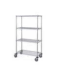 Mobile Wire Stem Caster Cart - M1836C46 - 18” x 36” x 69”