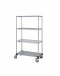 Mobile Wire Stem Caster Cart - M1836CG47-5 - 18” x 36” x 80”