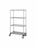 Mobile Wire Stem Caster Cart - M1836CG47 - 18” x 36” x 80”