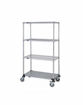 Mobile Wire Stem Caster Cart - M1836CG46 - 18” x 36” x 69”