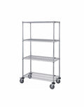 Mobile Wire Stem Caster Cart - M1848C46 - 18” x 48” x 69”