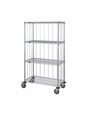 Mobile Wire Stem Caster Cart - M1860C47RE-5 - 18” x 60” x 80”