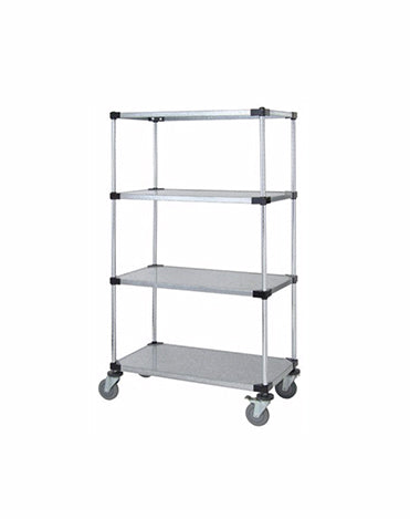 Solid Shelf Mobile Cart - M1860SG46 - 18” x 60” x 69”