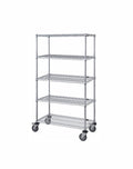 Mobile Wire Stem Caster Cart - M2436C46-5 - 24” x 36” x 69”