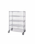 Mobile Wire Stem Caster Cart - M2436C46E-5 - 24” x 36” x 69”