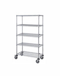 Mobile Wire Stem Caster Cart - M2436C47-5 - 24” x 36” x 80”