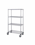 Mobile Wire Stem Caster Cart - M2436C47 - 24” x 36” x 80”
