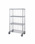 Mobile Wire Stem Caster Cart - M2436C47RE-5 - 24” x 36” x 80”