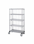 Mobile Wire Stem Caster Cart - M2436CG47RE-5 - 24” x 36” x 80”