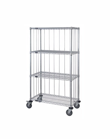 Mobile Wire Stem Caster Cart - M2448C46RE-5 - 24” x 48” x 69”