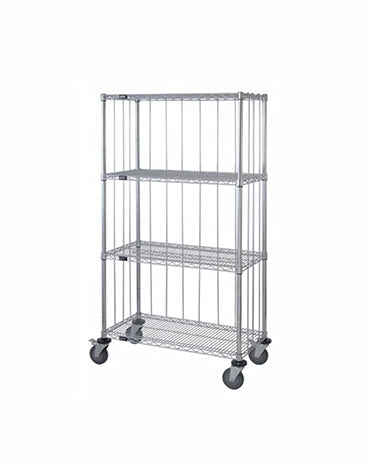 Mobile Wire Stem Caster Cart - M2448C47RE-5 - 24” x 48” x 80”