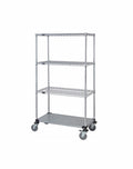 Mobile Wire Stem Caster Cart - M2448CG47 - 24” x 48” x 80”