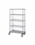 Mobile Wire Stem Caster Cart - M2448CG47RE-5 - 24” x 48” x 80”