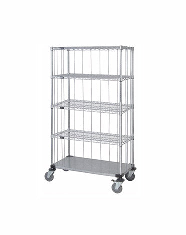 Mobile Wire Stem Caster Cart - M2448CG47RE-5 - 24” x 48” x 80”