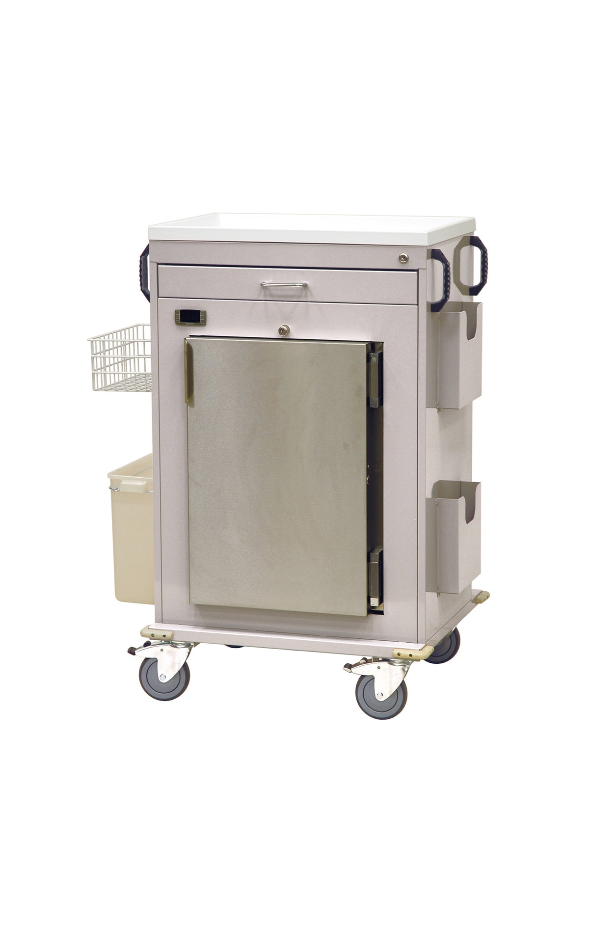 Malignant Hyperthermia Cart with Medical Grade Refrigerator