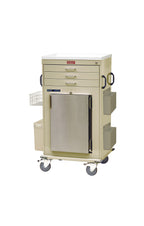 Malignant Hyperthermia Cart with Medical Grade Refrigerator, Three Drawer – Breakaway Lock
