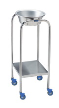 P-1078-W/S-SS Single Basin Stand with Shelf
