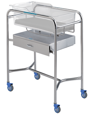Bassinet Stand with Drawer