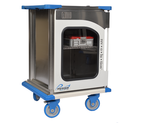 RCC-256-MS-B Closed Surgical Case Cart