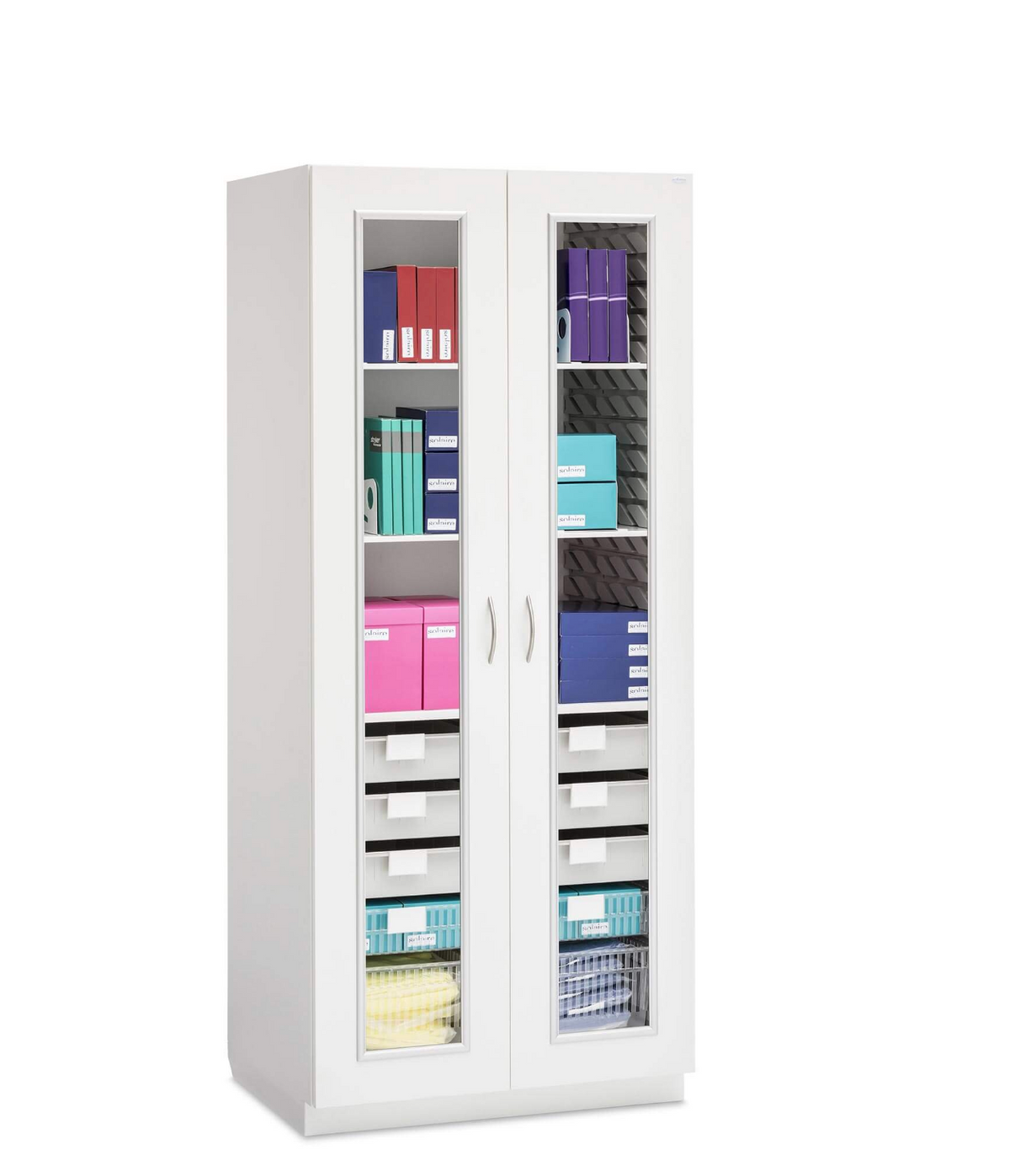 Cabinet with FlexCell and Split Center Column -  Evolve FlexCell Series