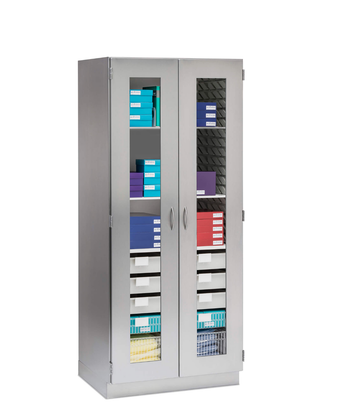 Cabinet with FlexCell and Split Center Column -  Evolve FlexCell Series
