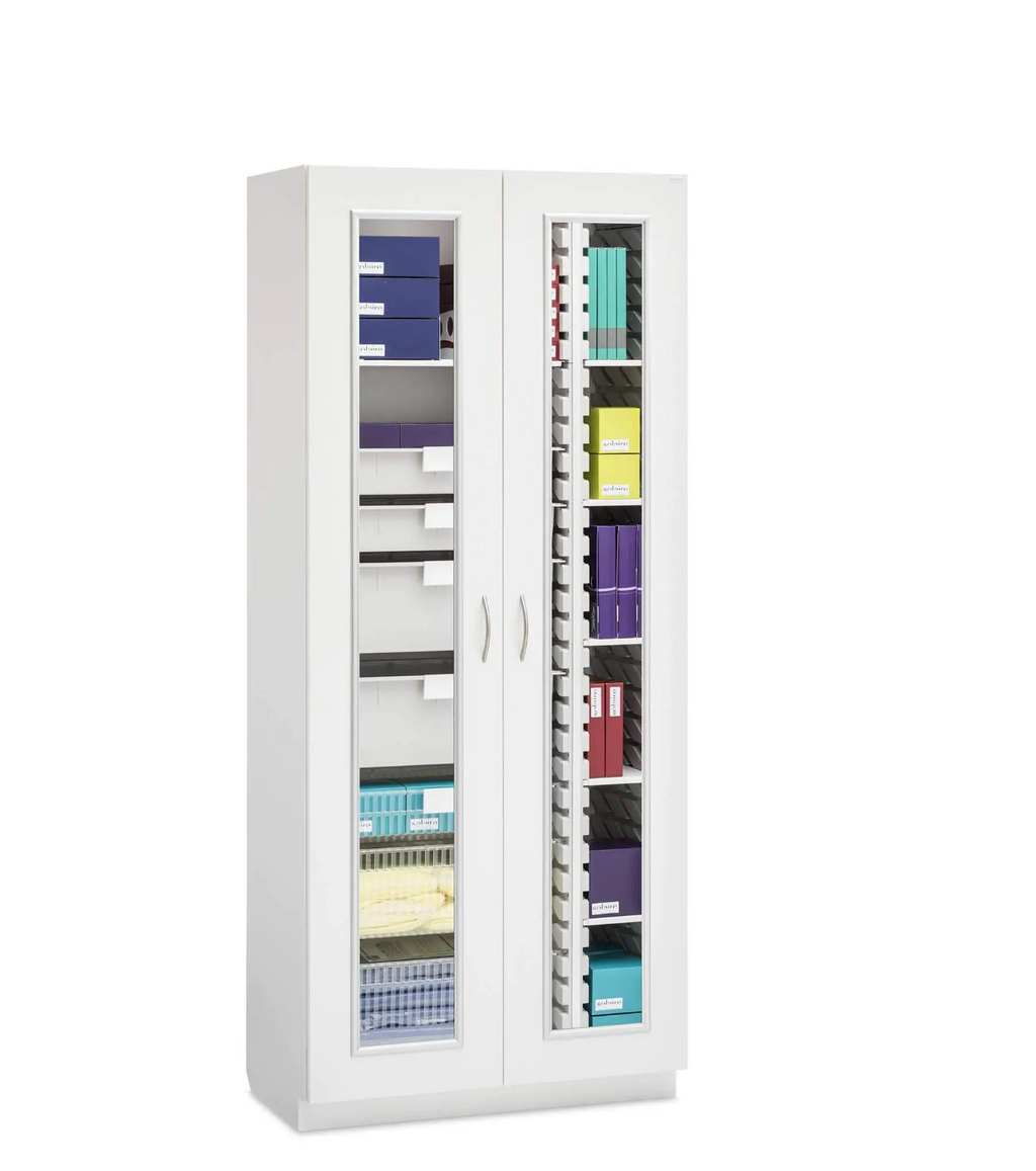 Cabinet with FlexCell and Offset Column - Evolve FlexCell Series