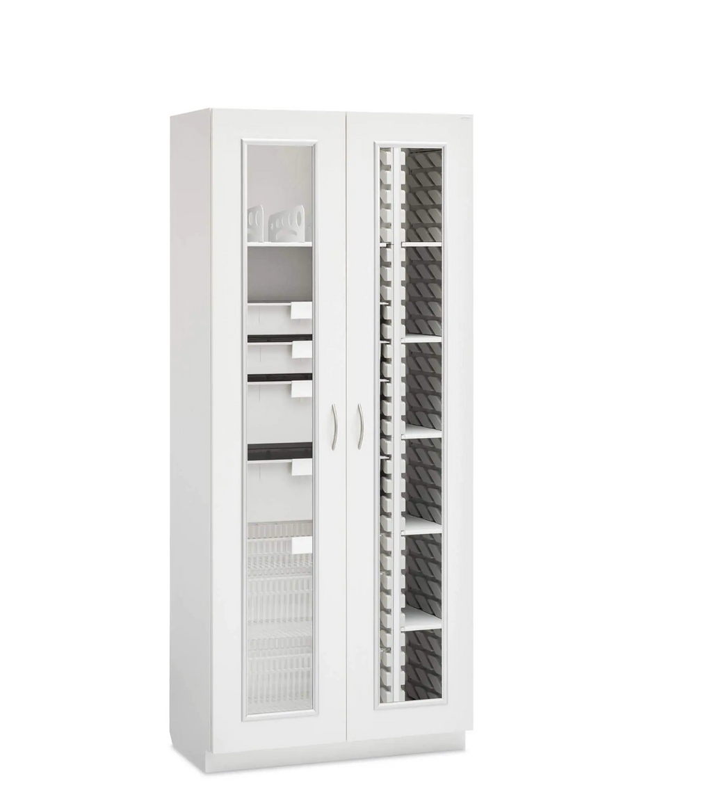 Cabinet with FlexCell and Offset Column - Evolve FlexCell Series