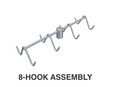 P-1080-H Eight-Hook IV Top Assembly