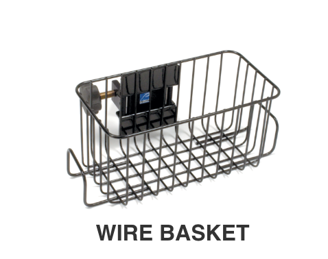 P-3212 Medium Wire Basket – Black
